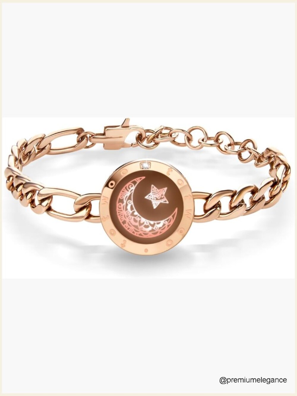 Smart Light & Vibration Touch Bracelet for Couples Long Distance Love Jewelry